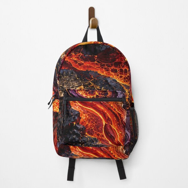 Item preview, Abstract Volcanic Eruption Close Up Lava River designed and sold by SassyArtistry.