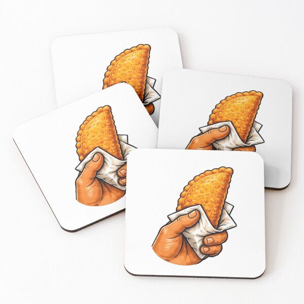 Item preview, Dominican Empanada | Illustration of Typical Caribbean Food designed and sold by StudioBase.
