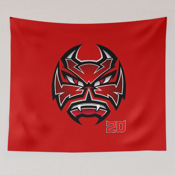 Item preview, Quartararo 20 Devil Mask Racing Helmet  designed and sold by Fan Art Station .