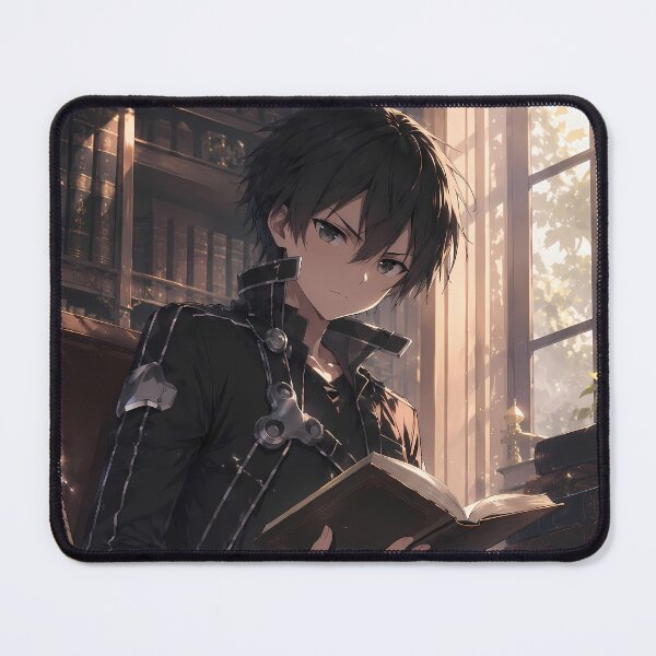 Item preview, Kirito Sword Art Online Quiet Library Morning designed and sold by mildaclairmo.