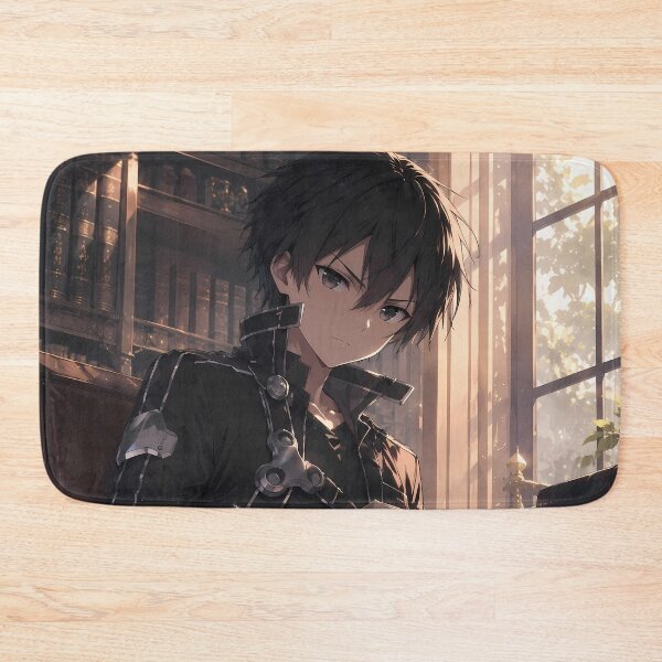 Item preview, Kirito Sword Art Online Quiet Library Morning designed and sold by mildaclairmo.