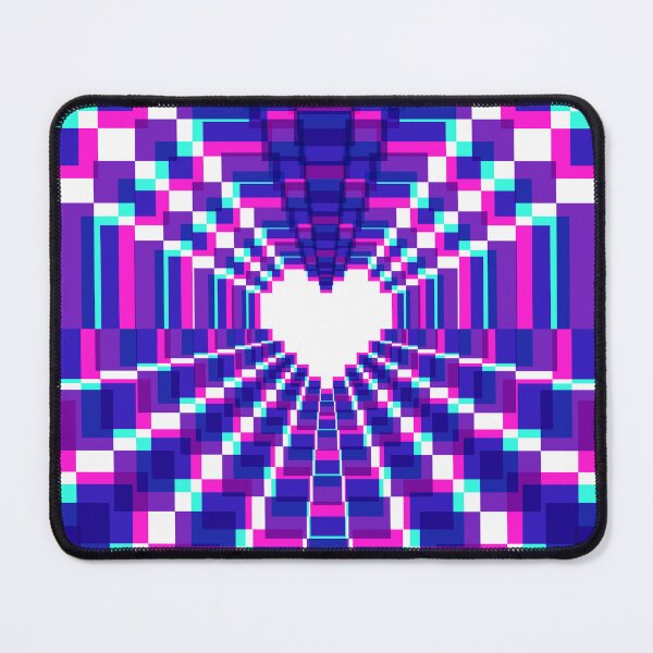 Item preview, Pixel Heart Kaleidoscope - Mystic designed and sold by animinimal.