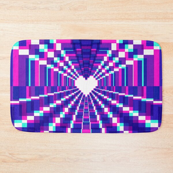 Item preview, Pixel Heart Kaleidoscope - Mystic designed and sold by animinimal.