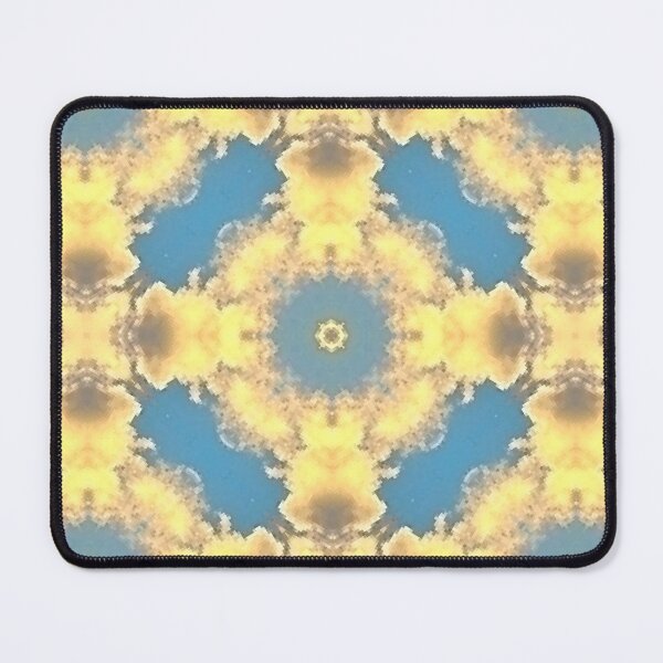 Item preview, Golden Blue Cloud Kaleidoscope 3 designed and sold by KaleidoscopeMeg.