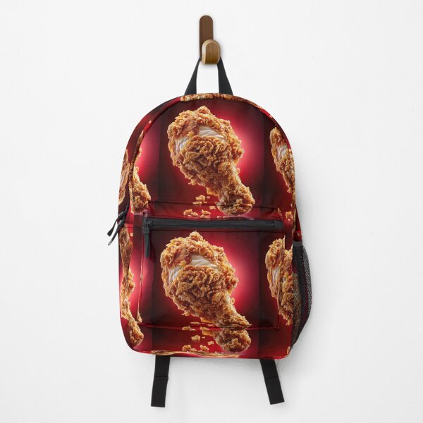 Item preview, Golden Crispy Fried Chicken Drumstick | Crunchy Food Art | Crispy Comfort Food Illustration designed and sold by Grafititee.