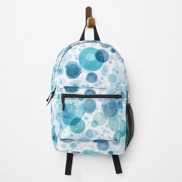 Item preview, Liquid Oxygen Blue Bubble Circle All-Over Pattern designed and sold by Boddicca.