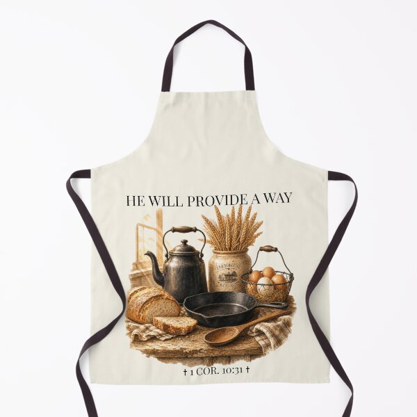 Item preview, Jesus Will Provide A Way Scripture Art designed and sold by Rosie's Wildflower Boutique.