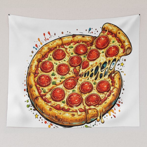 Item preview, Pepperoni Pizza designed and sold by DazzleKitty.