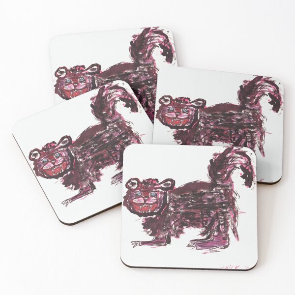 Item preview, Fright Night Feline Print designed and sold by Ldandois Design.