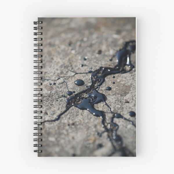 Item preview, Glossy Black Liquid Resin on Textured Stone designed and sold by Ingorgia Studio.