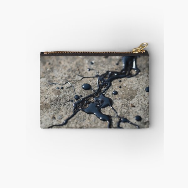 Item preview, Glossy Black Liquid Resin on Textured Stone designed and sold by Ingorgia Studio.