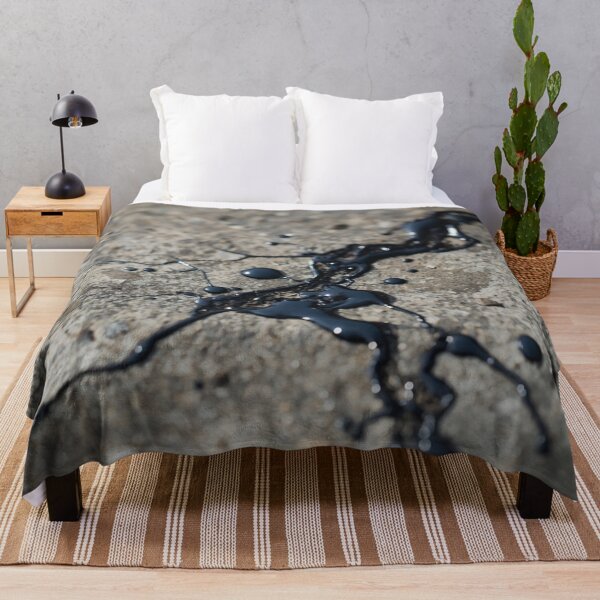 Item preview, Glossy Black Liquid Resin on Textured Stone designed and sold by Ingorgia Studio.