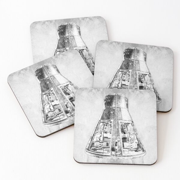 Item preview, Vintage Space Capsule Interior Cutaway designed and sold by Ghoul Enterprises.
