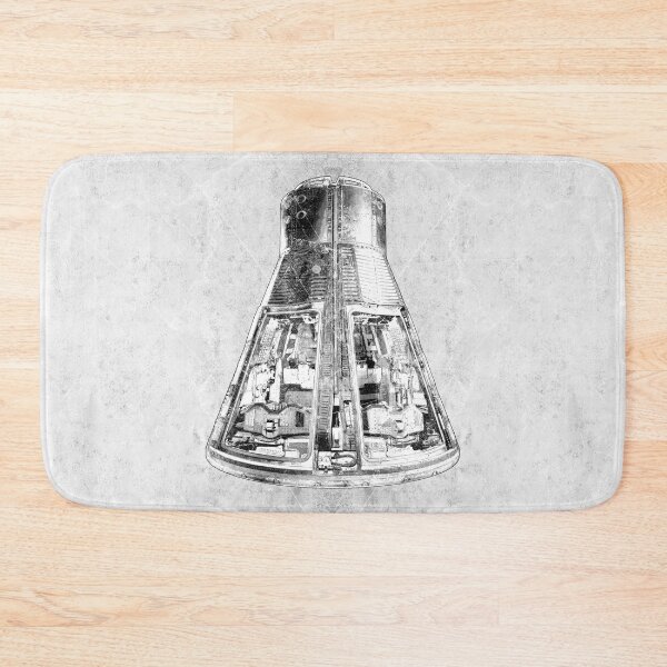 Item preview, Vintage Space Capsule Interior Cutaway designed and sold by Ghoul Enterprises.