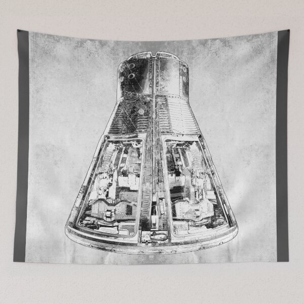 Item preview, Vintage Space Capsule Interior Cutaway designed and sold by Ghoul Enterprises.