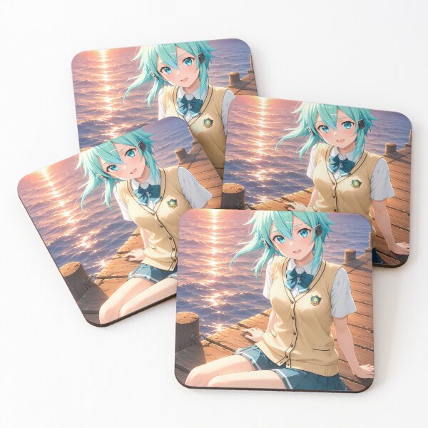 Item preview, Sinon Sword Art Online Sunset Ocean Pier designed and sold by mildaclairmo.