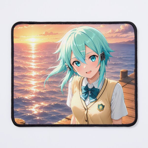 Item preview, Sinon Sword Art Online Sunset Ocean Pier designed and sold by mildaclairmo.