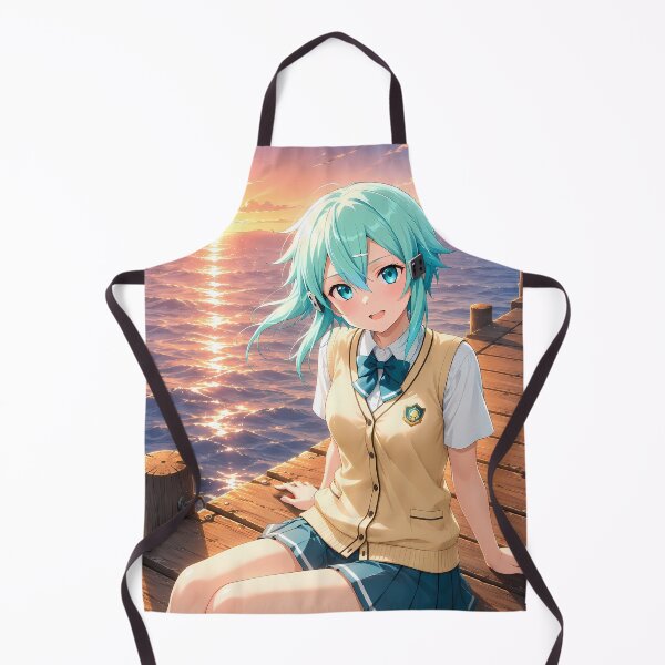 Item preview, Sinon Sword Art Online Sunset Ocean Pier designed and sold by mildaclairmo.