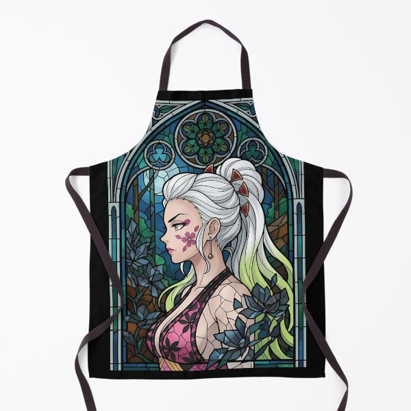 Item preview, Daki Demon Slayer Crystal Garden Stained Glass Scene designed and sold by mildaclairmo.