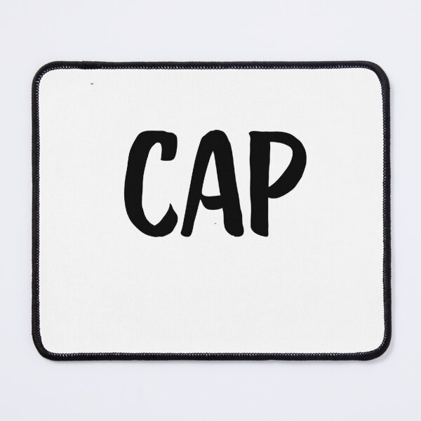 Item preview, CAP – Minimalist Bold Typography Design designed and sold by 1234saad.