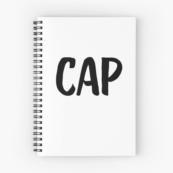 Item preview, CAP – Minimalist Bold Typography Design designed and sold by 1234saad.