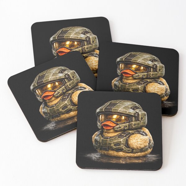 Item preview, Cute Sci-Fi Battle Duck designed and sold by MarlonOspinaStore.