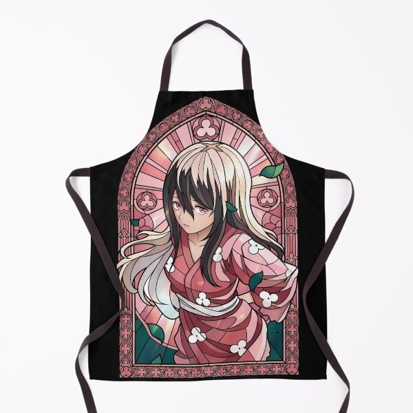 Item preview, Mio Dororo Pink Kimono Floral Stained Glass Serenity designed and sold by mildaclairmo.
