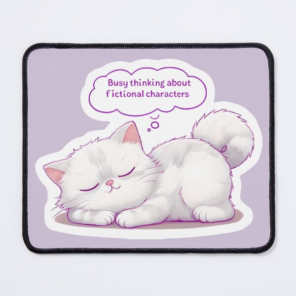 Item preview, Dreaming about Fictional Characters designed and sold by BookW0nd3rland.