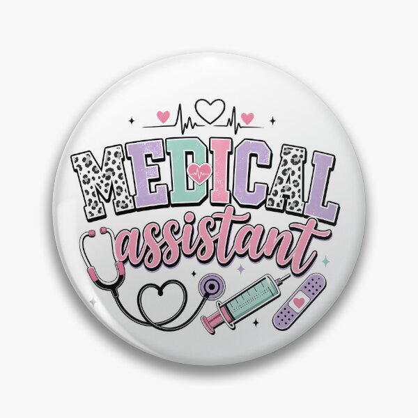 Item preview, Cute Coquette Medical Assistant designed and sold by SweetTeezPrints.