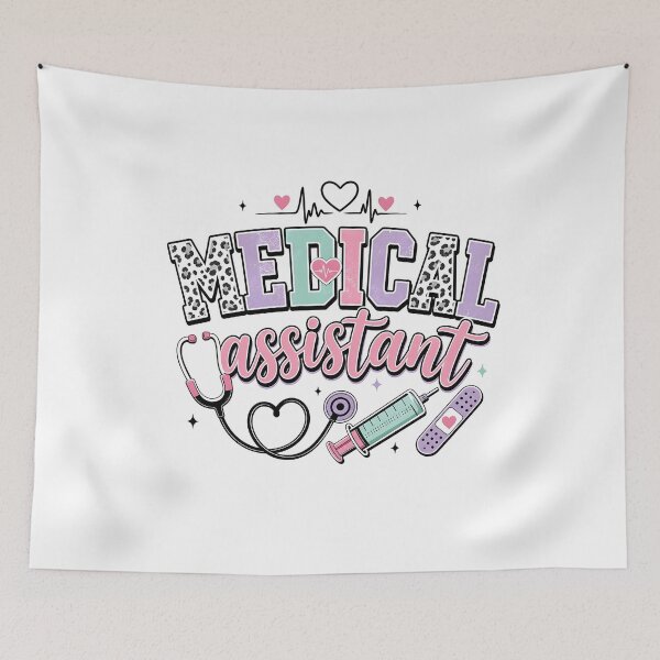 Item preview, Cute Coquette Medical Assistant designed and sold by SweetTeezPrints.