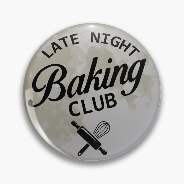 Item preview, Late Night Baking Club - Funny Night Owl Baker Design designed and sold by Rtranck84.