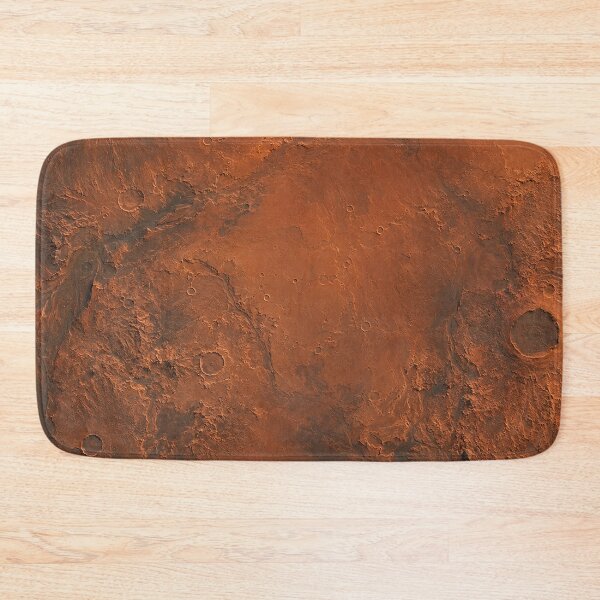 Item preview, Red Martian Desert Landscape Mars Surface Art designed and sold by SassyArtistry.