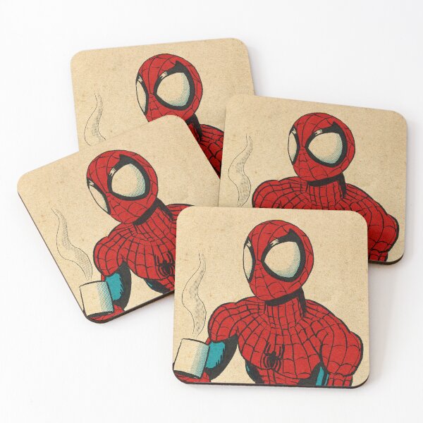 Artikelvorschau, Spider-Man Kaffeepause entworfen und verkauft von Retrofre4k.