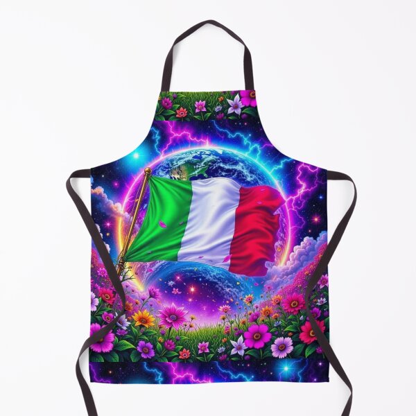 Item preview, Sparkly Italy Flag designed and sold by Harmonious Art.