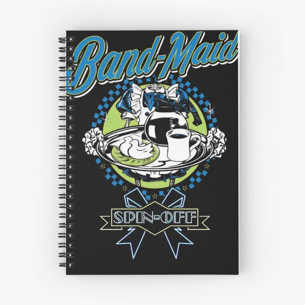 Item preview, Band Maid Spin Off Blue designed and sold by RetroAisthetic.