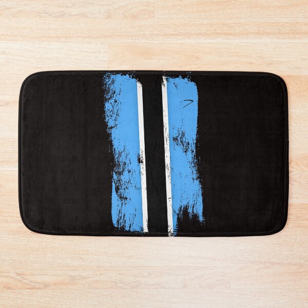 Item preview, Botswana Flag Distressed Paint Brush Stroke Batswana Pride designed and sold by Danny-Arts1.
