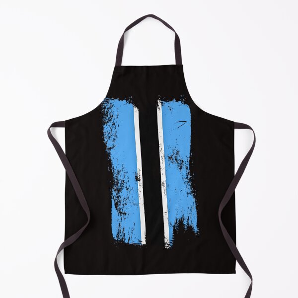 Item preview, Botswana Flag Distressed Paint Brush Stroke Batswana Pride designed and sold by Danny-Arts1.