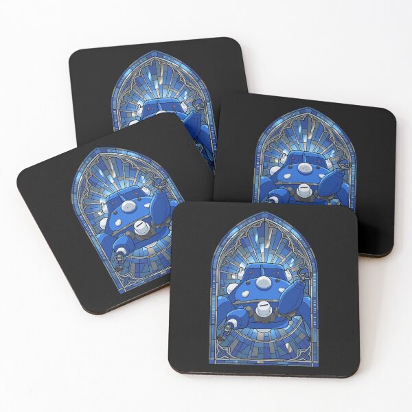 Item preview, Tachikoma Ghost In The Shell Bold Blue Mecha Portrait designed and sold by mildaclairmo.