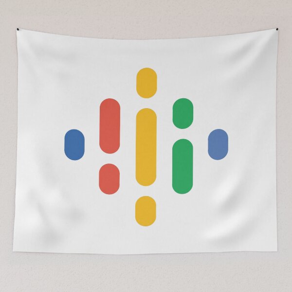Item preview, Serene Google Podcasts aOcean Watercolors designed and sold by Sajutitulpes.