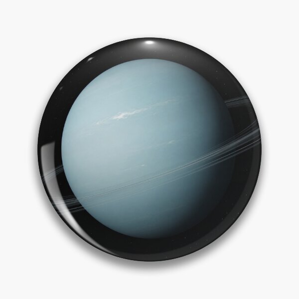 Item preview, Pale Cyan Atmosphere of Uranus Planet Graphic designed and sold by SassyArtistry.