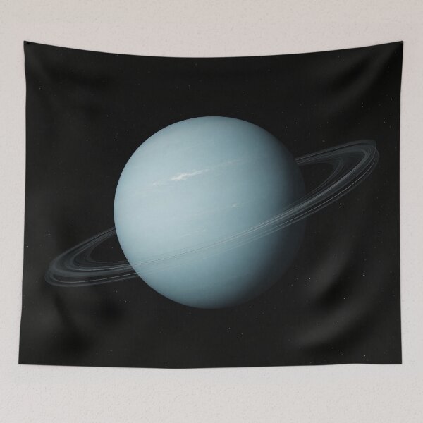 Item preview, Pale Cyan Atmosphere of Uranus Planet Graphic designed and sold by SassyArtistry.