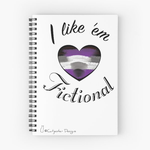 Item preview, I Like 'em Fictional Aegosexual Statement designed and sold by dragonimp.