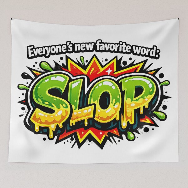 Item preview, Everyone's new favorite word: SLOP designed and sold by nikkolaus.