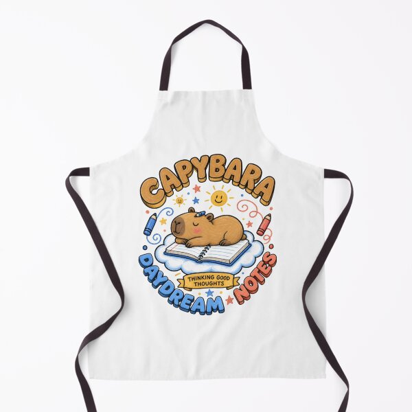 Item preview, Back to School: Capybara Daydream Notes designed and sold by Fenay Designs.
