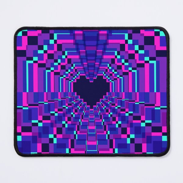 Item preview, Darkest Pixel Heart Kaleidoscope - Mystic designed and sold by animinimal.