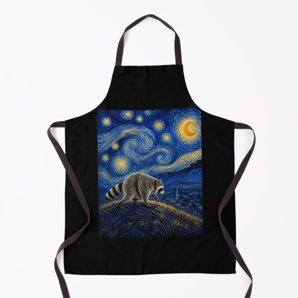 Item preview, Jimothy Raccoon Starry Night Van Gogh Art Seattle Meme designed and sold by sentfromemily.