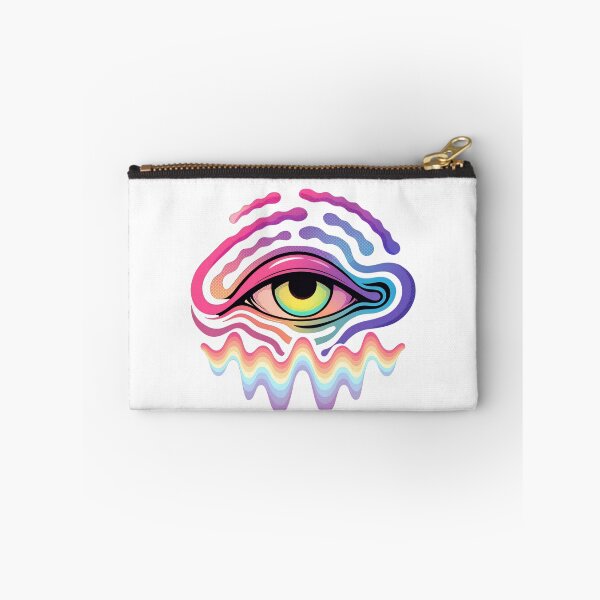 Item preview, Psychedelic Third Eye Melting Waves | Retro Spiritual 70s designed and sold by Innersoul studio.