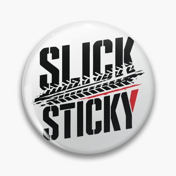 Item preview, Slick vs Sticky Tire Compound Racing Joke Sprint Car Shirt designed and sold by DirtyGirlGraphics.