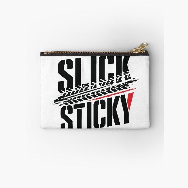 Item preview, Slick vs Sticky Tire Compound Racing Joke Sprint Car Shirt designed and sold by DirtyGirlGraphics.