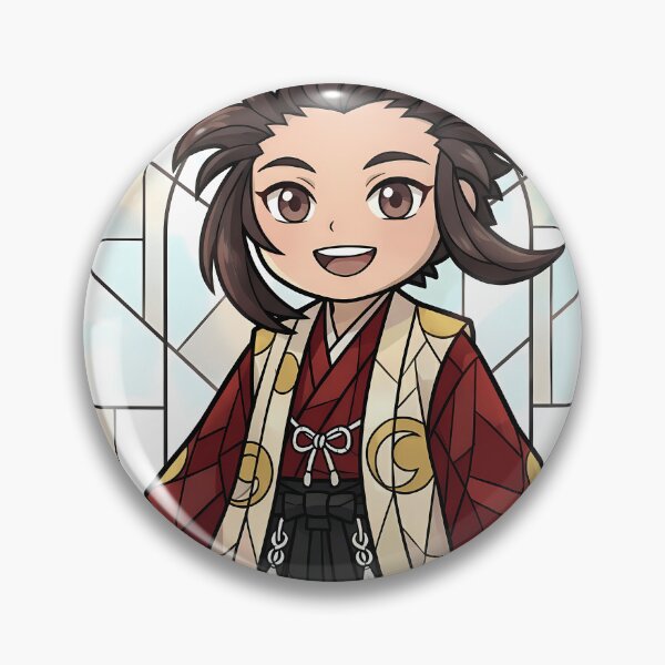 Item preview, Tahomaru Dororo Chibi Samurai Noble Outfit Stained Glass designed and sold by mildaclairmo.